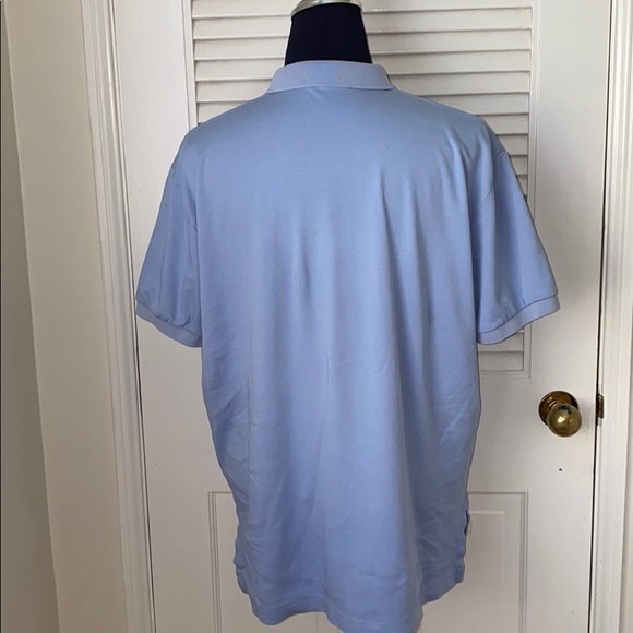 Iconic Ralph Lauren Polo Mesh Blue Polo with Logo - Picture 3 of 4